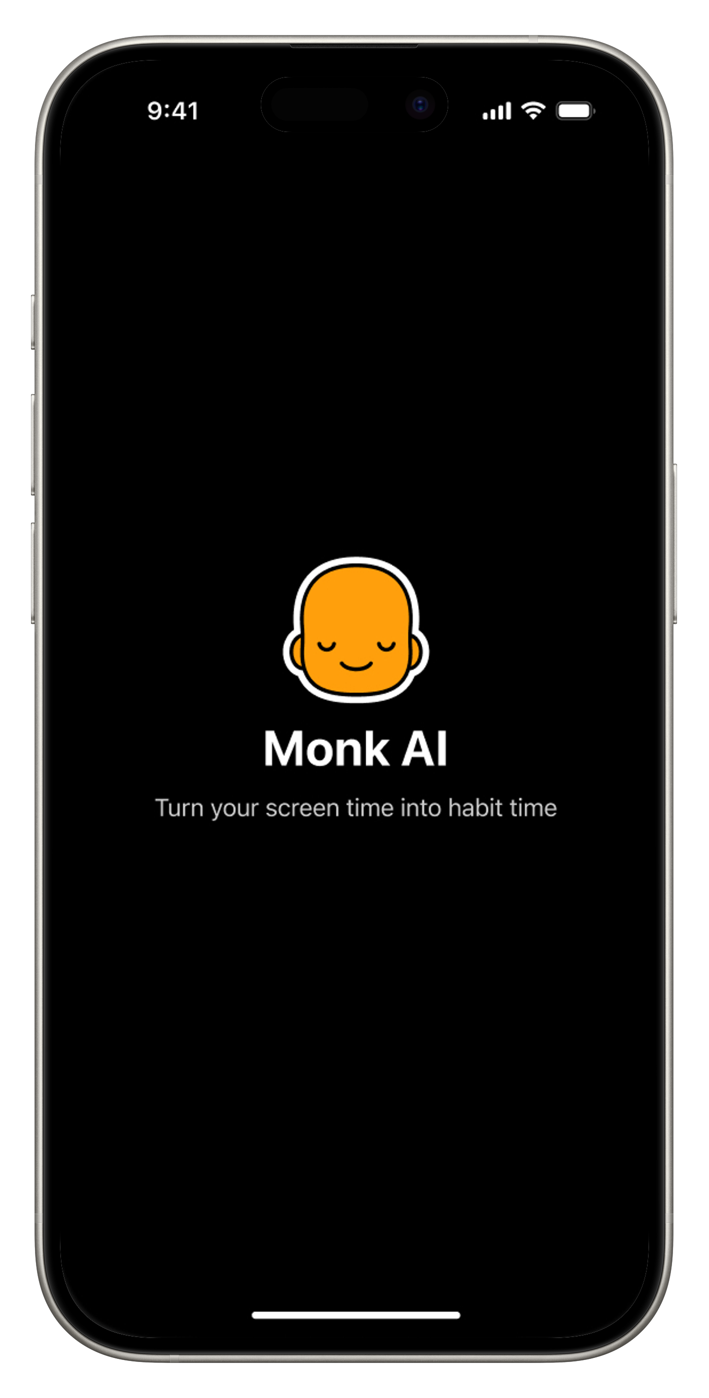 Monk AI App Screenshot